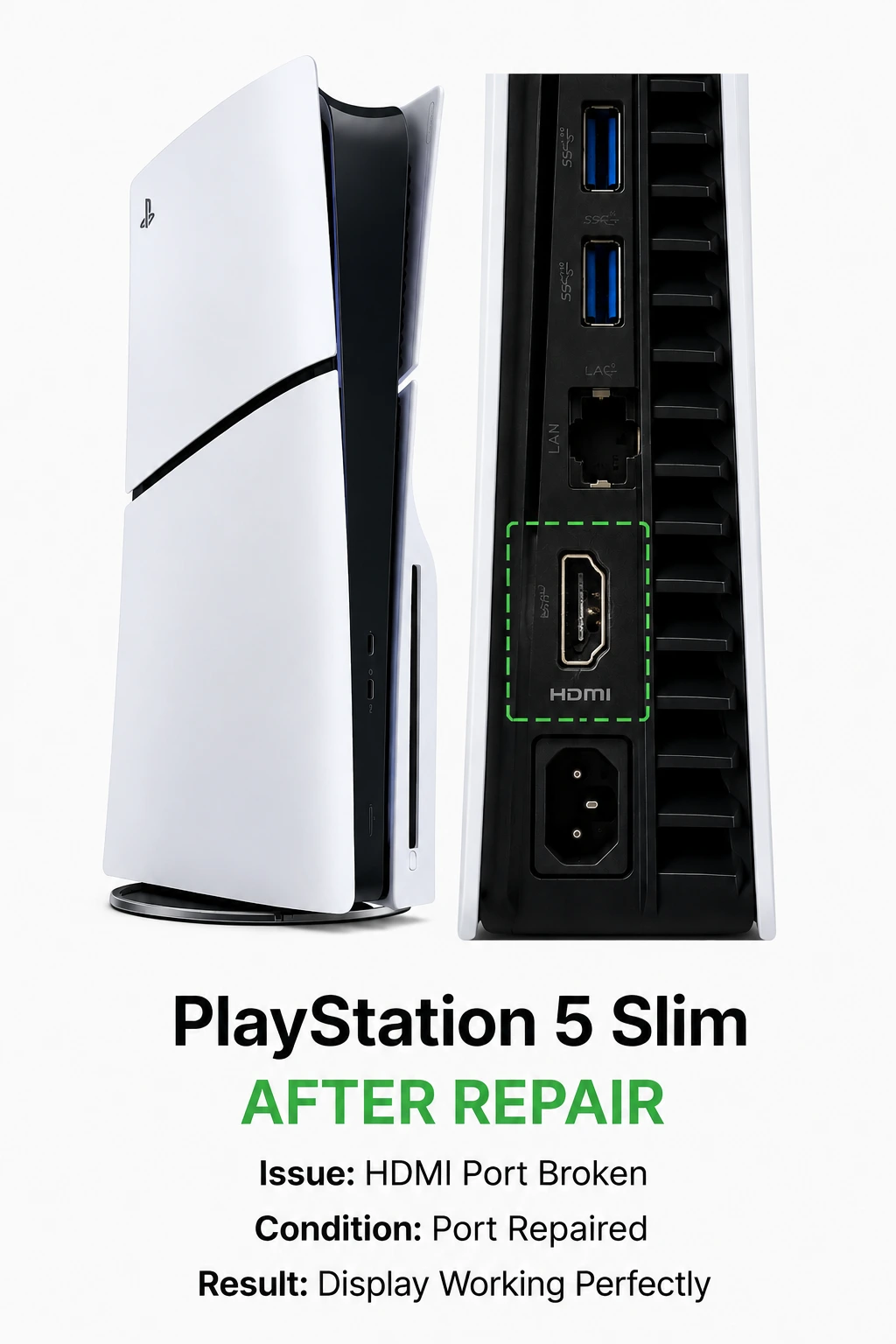Playstation Ps5 HDMI Port Repair after